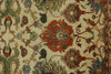 4x6 Ivory and Camel Turkish Tribal Rug