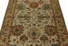 4x6 Ivory and Camel Turkish Tribal Rug