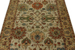 4x6 Ivory and Camel Turkish Tribal Rug