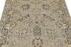 4x6 Gray and Ivory Turkish Oushak Rug