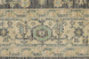 4x6 Gray and Ivory Turkish Oushak Rug
