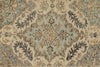 4x6 Gray and Ivory Turkish Oushak Rug