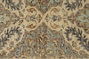 4x6 Gray and Ivory Turkish Oushak Rug