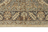 4x6 Gray and Ivory Turkish Oushak Rug