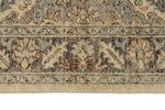 4x6 Gray and Ivory Turkish Oushak Rug
