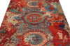 5x7 Multicolor and Multicolor Turkish Tribal Rug