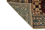 5x7 Beige and Ivory Turkish Tribal Rug