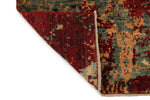 5x7 Multicolor and Multicolor Turkish Tribal Rug
