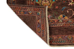 5x7 Brown and Multicolor Turkish Tribal Rug