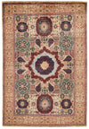 5x7 Beige and Ivory Anatolian Traditional Rug