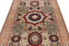 5x7 Beige and Ivory Anatolian Traditional Rug