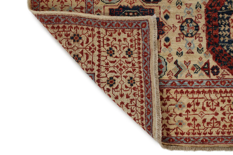 5x7 Beige and Ivory Anatolian Traditional Rug