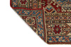 5x7 Burgundy and Multicolor Kazak Tribal Rug