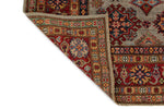 5x7 Gray and Red Kazak Tribal Rug