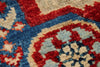 5x7 Multicolor and Navy Turkish Tribal Rug
