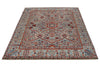 5x6 Gray and Blue Anatolian Traditional Rug