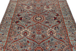5x7 Gray and Blue Anatolian Traditional Rug