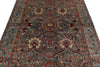 5x7 Gray and Blue Anatolian Traditional Rug