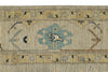 9x12 Gray and Multicolor Turkish Oushak Rug
