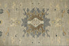 9x12 Gray and Multicolor Turkish Oushak Rug