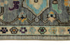 9x12 Gray and Multicolor Turkish Oushak Rug
