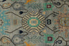 9x12 Gray and Multicolor Turkish Oushak Rug