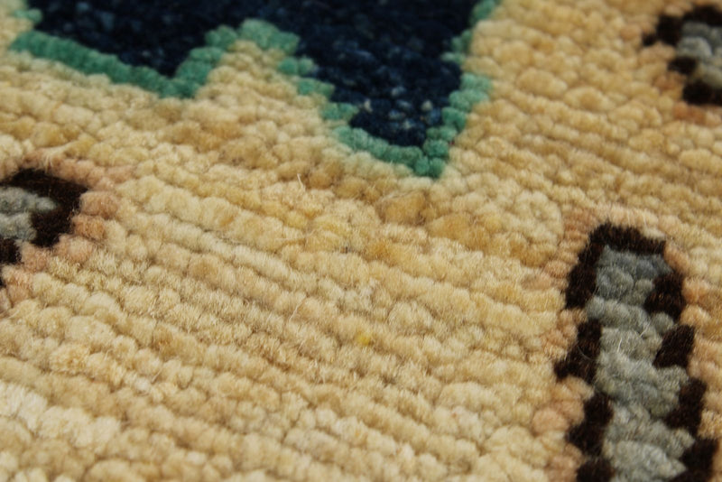 9x12 Gray and Multicolor Turkish Oushak Rug