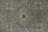 9x12 Gray And Ivory Turkish Oushak Rug