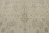 10x14 Ivory and Beige Turkish Oushak Rug