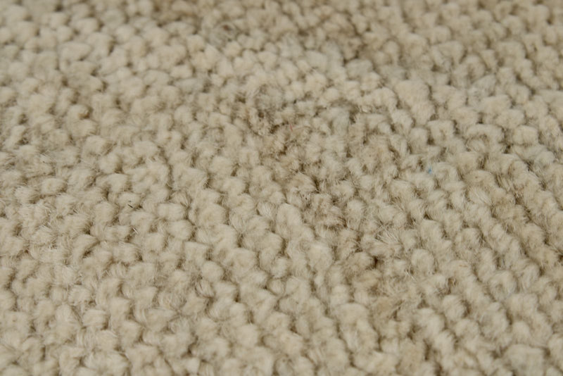 10x14 Ivory and Beige Turkish Oushak Rug