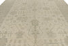 10x14 Ivory and Beige Turkish Oushak Rug