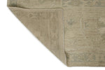 10x14 Ivory and Beige Turkish Oushak Rug