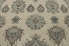 10x14 Ivory and Gray Turkish Oushak Rug