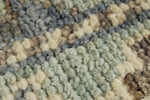 10x14 Ivory and Gray Turkish Oushak Rug