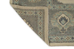 10x14 Ivory and Gray Turkish Oushak Rug