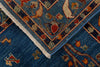 8x10 Blue and Multicolor Anatolian Traditional Rug