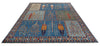 8x10 Blue and Multicolor Anatolian Traditional Rug