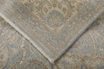 8x10 Gray and Ivory Turkish Persian Rug