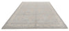 8x10 Gray and Ivory Turkish Persian Rug