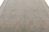 8x10 Gray and Ivory Turkish Persian Rug