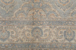 8x10 Gray and Ivory Turkish Persian Rug