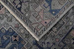 8x10 Gray and Blue Anatolian Traditional Rug