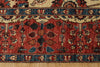 8x10 Ivory and Red Anatolian Traditional Rug