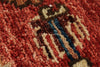 8x10 Ivory and Red Anatolian Traditional Rug