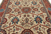 8x10 Ivory and Red Anatolian Traditional Rug