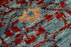 8x10 Camel and Blue Turkish Tribal Rug