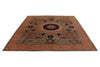 8x9 Green and Ivory Anatolian Traditional Rug