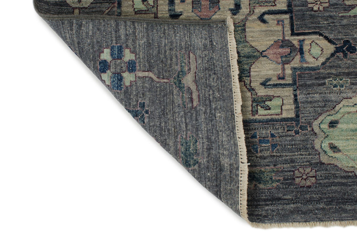 8x10 Gray and Multicolor Anatolian Traditional Rug