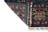 8x10 Navy and Multicolor Modern Contemporary Rug