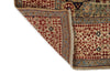 8x10 Brown and Ivory Turkish Tribal Rug